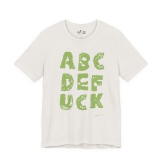 Abcdef Vintage White Tee
