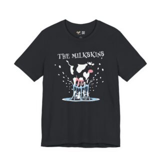 The Milkskins Vintage Black Tee