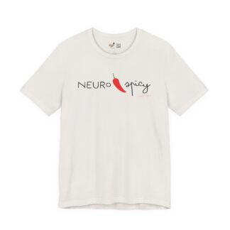 Neurospicy Neurodivergent Vintage White Tee
