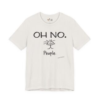 Oh No People Vintage White Tee