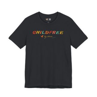 Childfree by Choice Empowered Vintage Black Tee