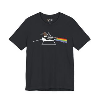 Loon on the Dark Side Vintage Black Tee