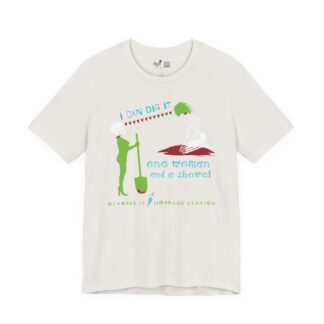 I Can Dig It Vintage White Tee