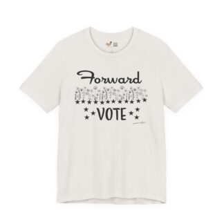Forward Vote Vintage White Tee