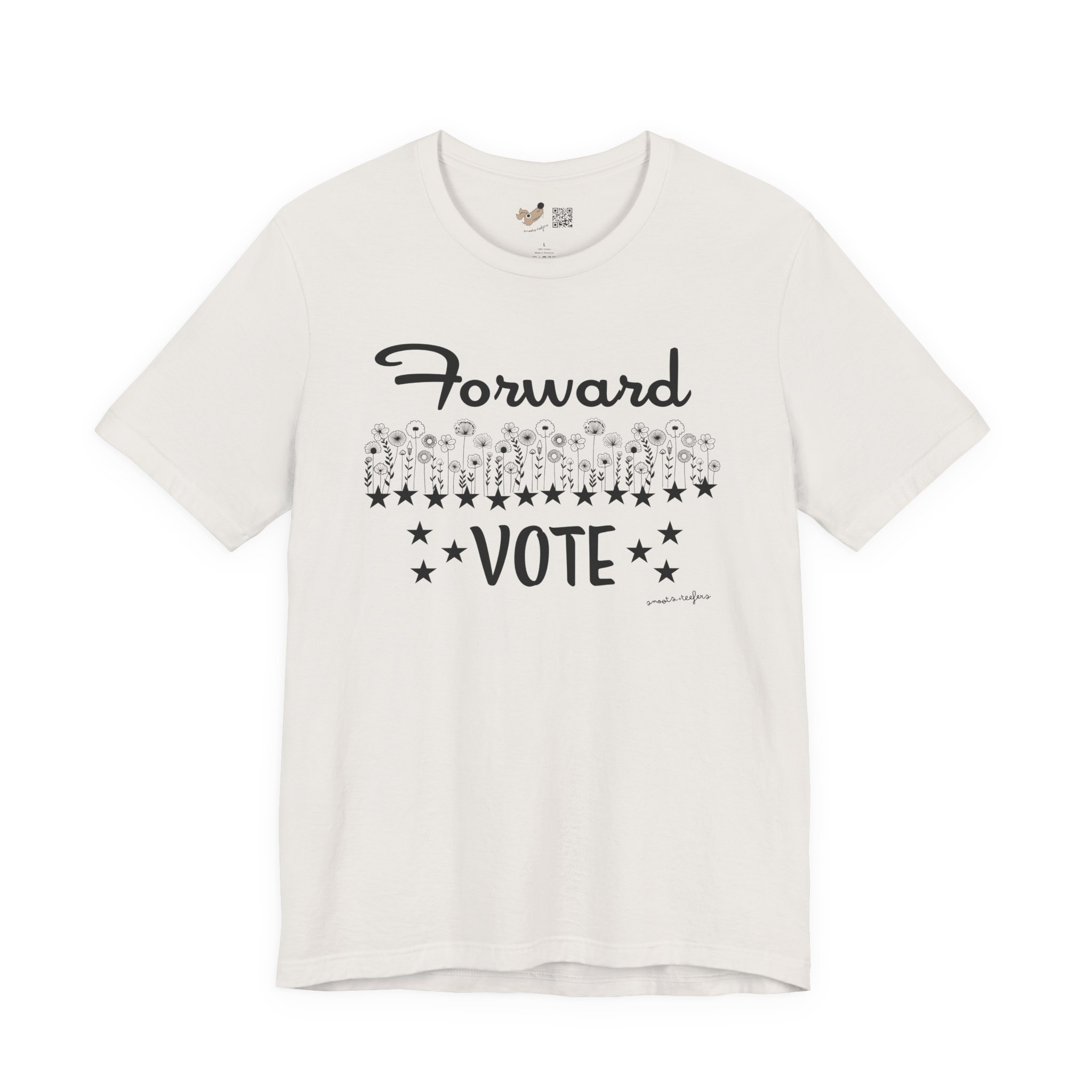 Forward Vote Vintage White Tee | snoots + teefers