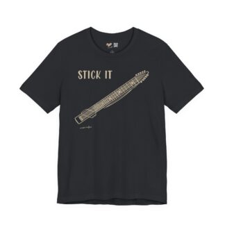 Stick It Chapman Stick Vintage Black Tee
