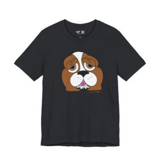 Basset Hound Vintage Black Tee