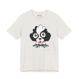 Parti Poodle Vintage White Tee