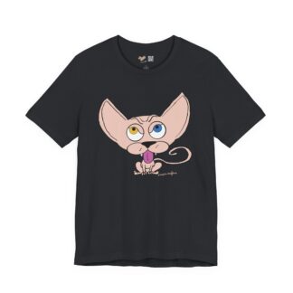 Sphynx Cat Vintage Black Tee