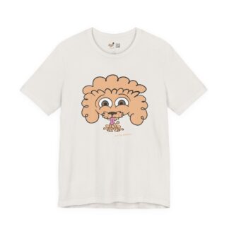 Poodle Noodle Vintage White Tee