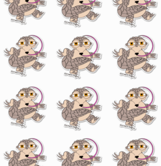 Pangolin sticker sheet by snoots + teefers in Tucson, Arizona